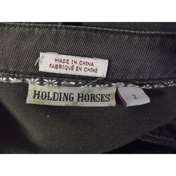 Anthropologie Holding Horses Mariona Military Shirt Dress - Size 2 100% Lyocell - Picture 8 of 8